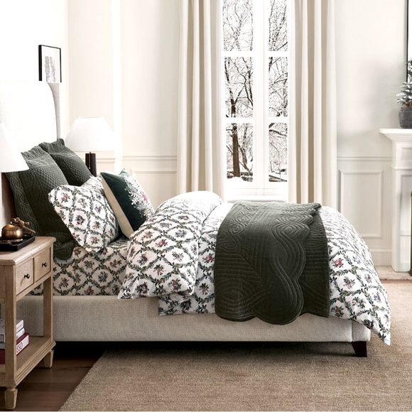 🎄Pottery Barn🎄12 Days of Christmas Cal King Sheet Set - Picture 5 of 16